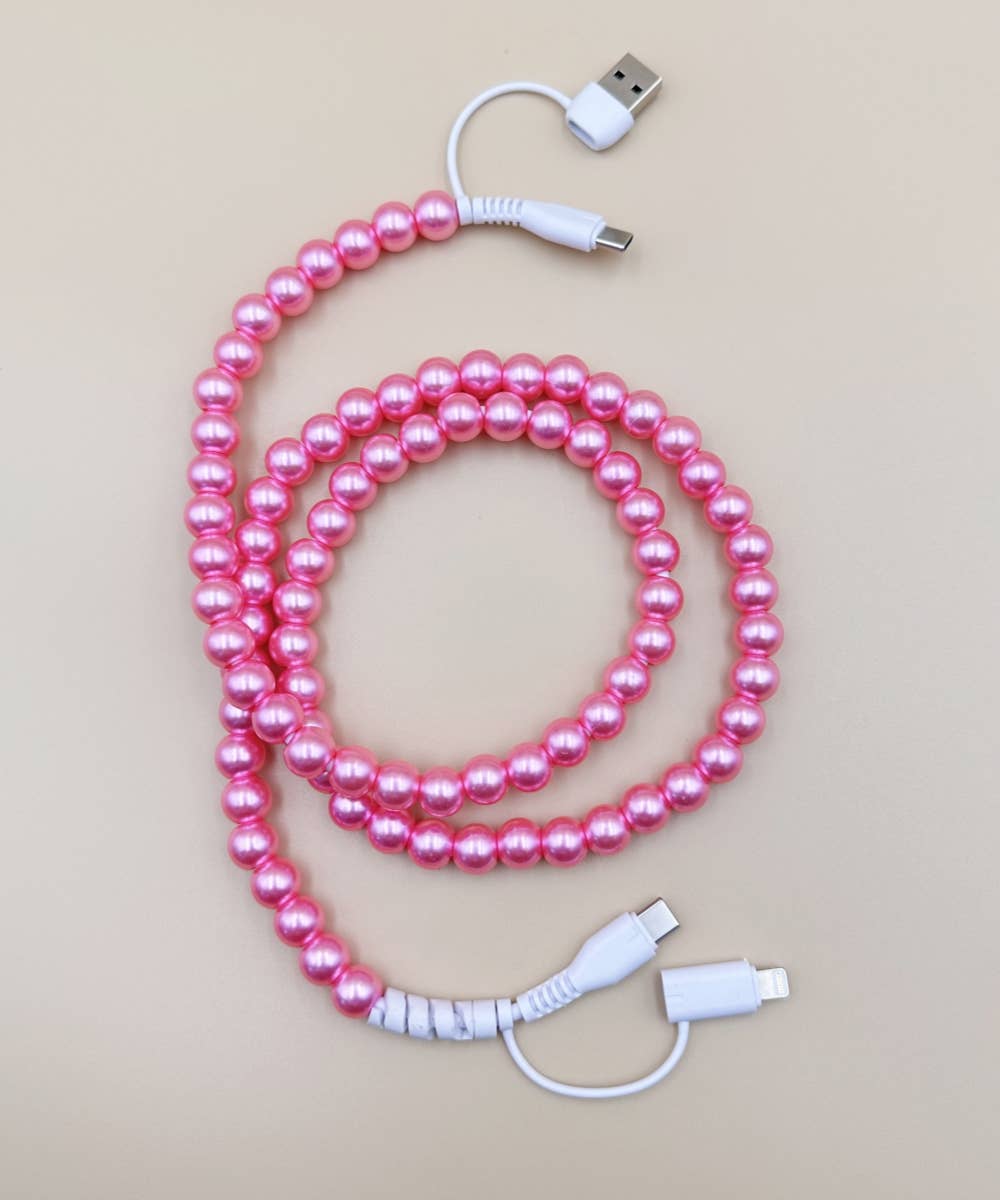 Beaded 4-In-1 Charging Cable