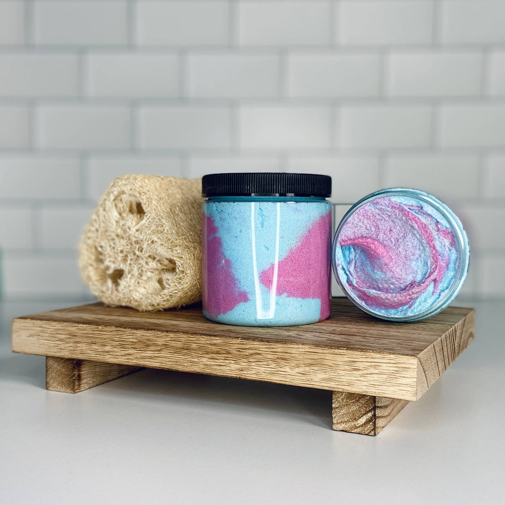 Cactus Blossoms Foaming Sugar Scrub: 8 oz