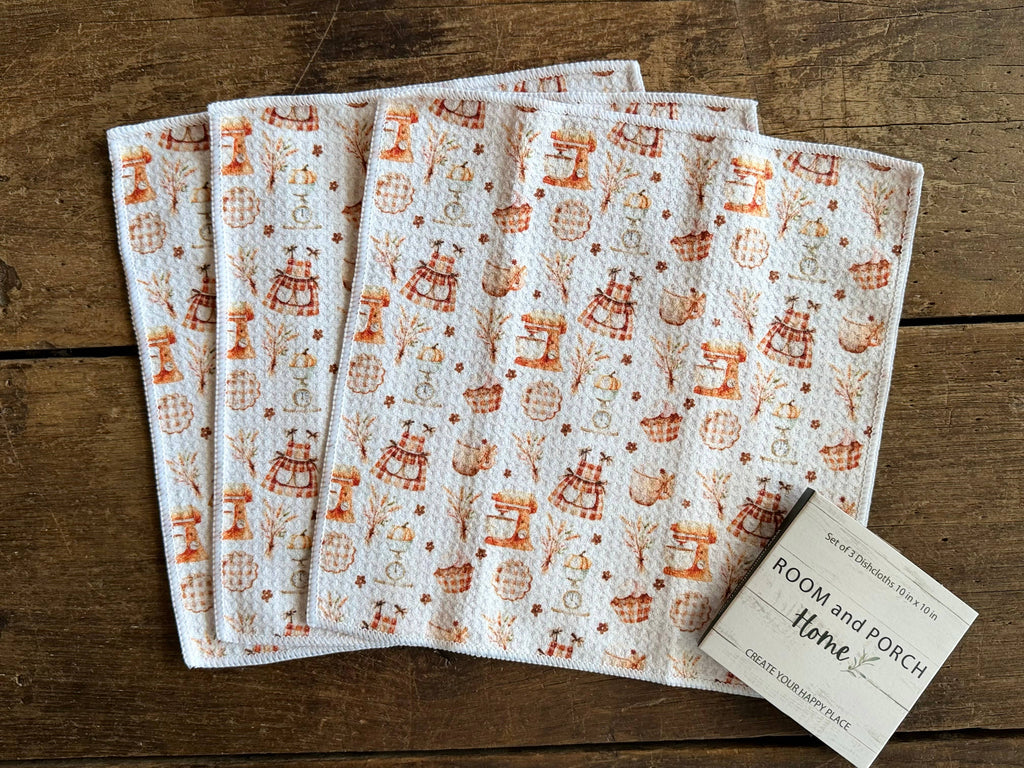 Harvest Kitchen Double-Sided Dishcloth
