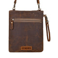 Bursage Crossbody Bag - Brown with Leather Tassel