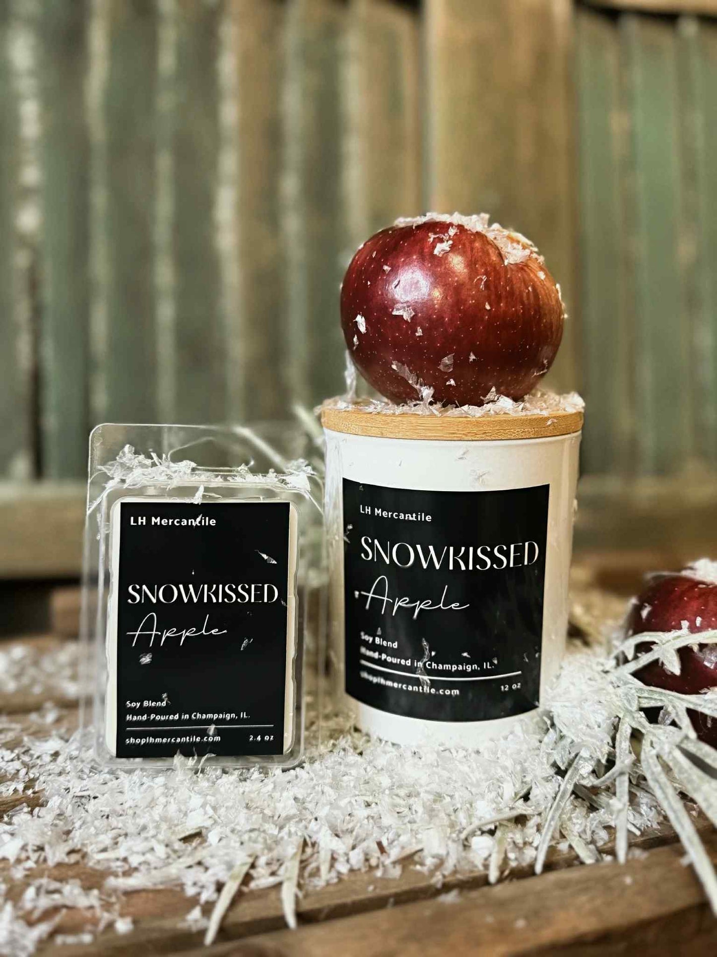 Snowkissed Apple Holiday Wax Melt | Winter Wax Melt