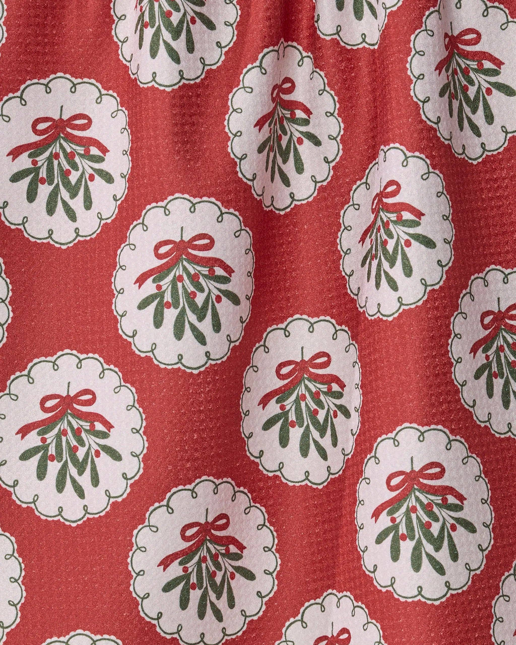 Merry Mistletoe Tea Towel