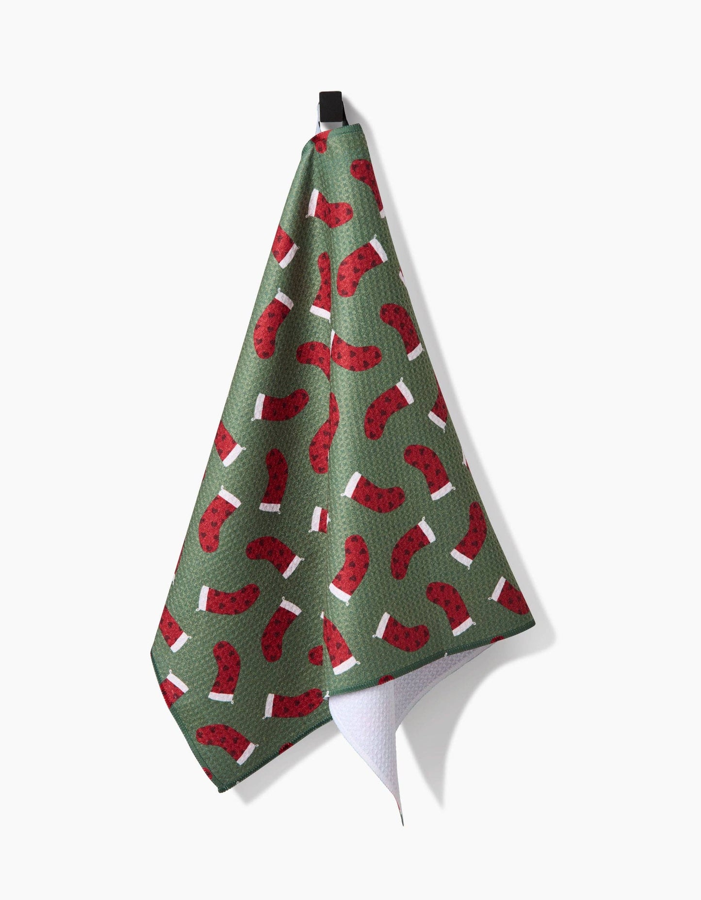 Heart Stockings Tea Towel