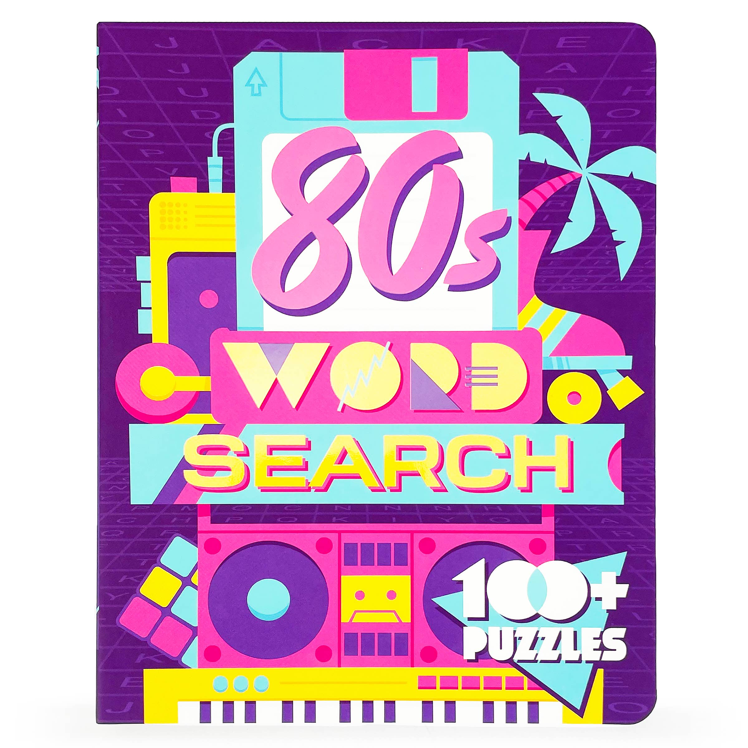 80s Word Search Adult Activity Book