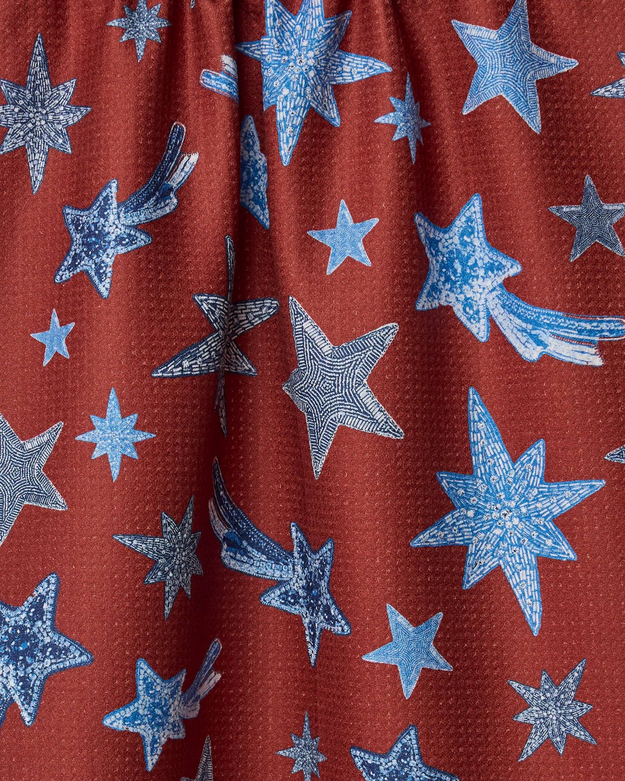 Beaded Stars Tea Towel