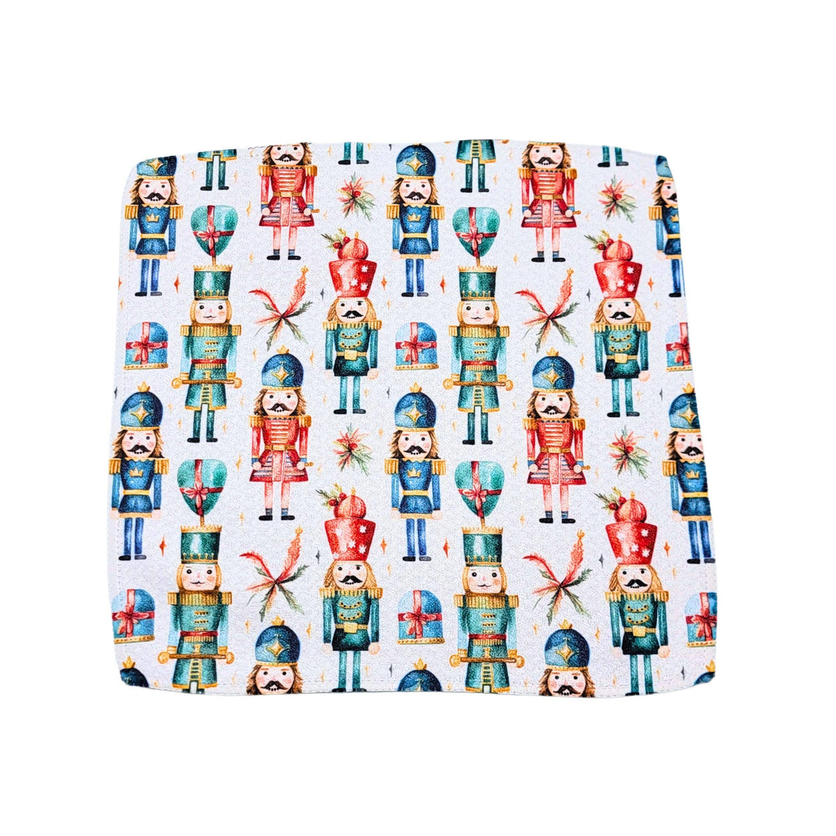 Christmas Nutcracker Dishcloth