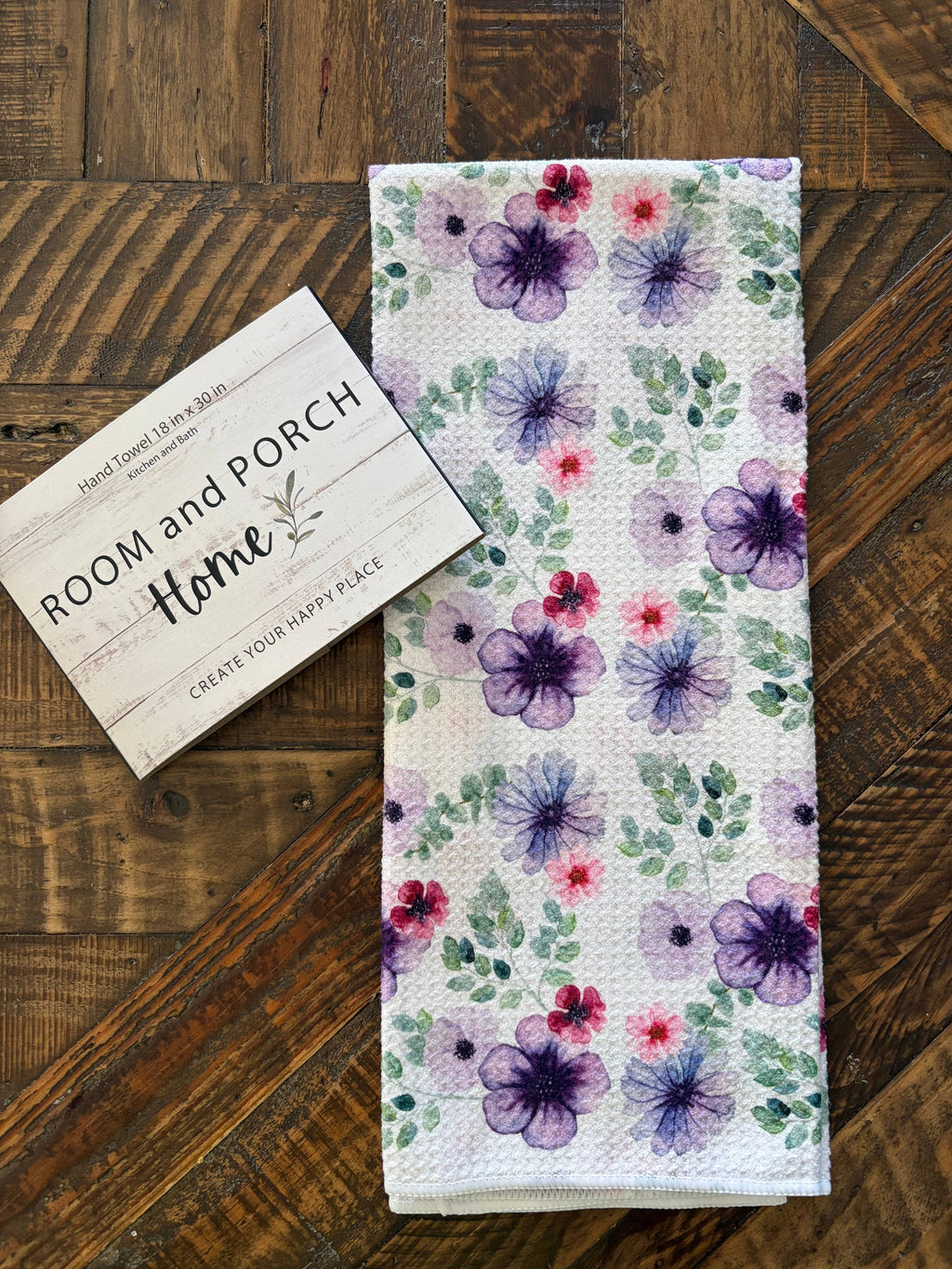 Ava Double-Sided Tea Towel - Recycled Microfiber