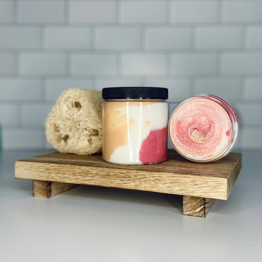 Winter Candy Apple Foaming Sugar Scrub