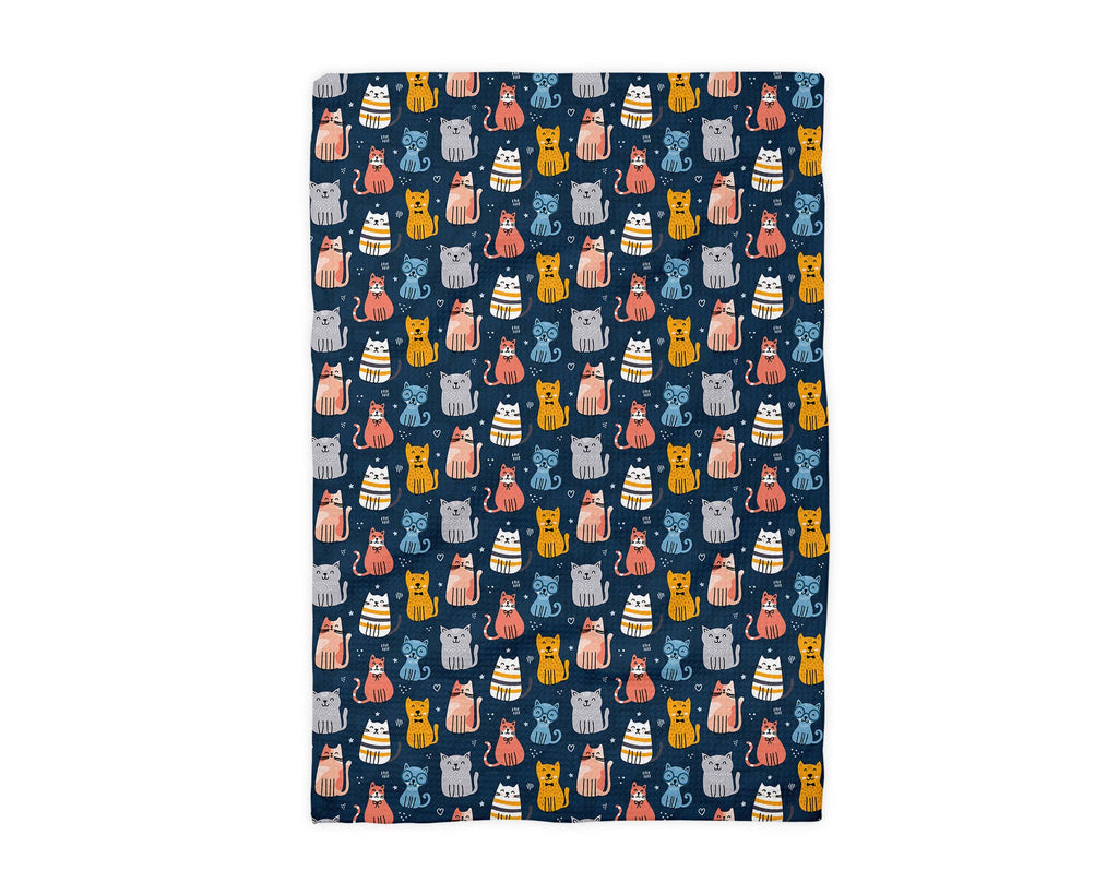 Playful Cat Kitchen Towel