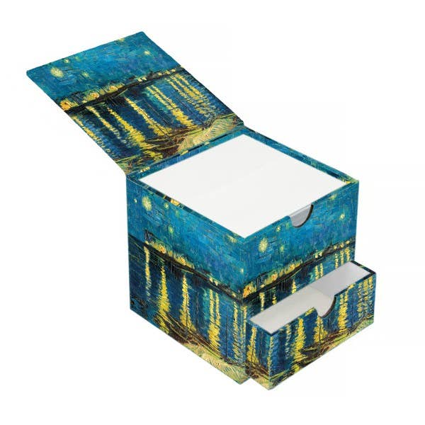 Starry Night Over The Rhone Memo Block - Van Gogh