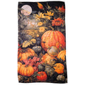Fall Full Moon Harvest Halloween Tea Towel