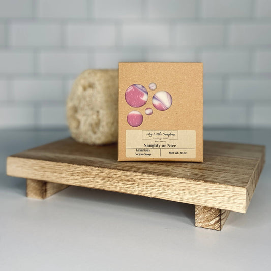 Naughty or Nice Vegan Handmade Soap