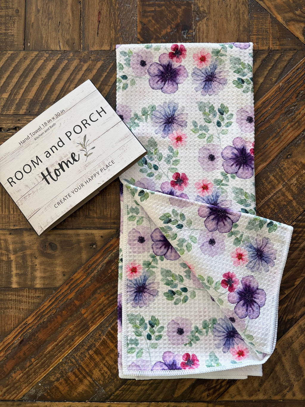Ava Double-Sided Tea Towel - Recycled Microfiber