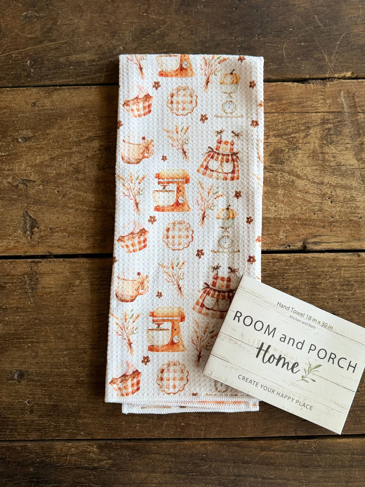 Harvest Kitchen Double-Sided Tea Towel