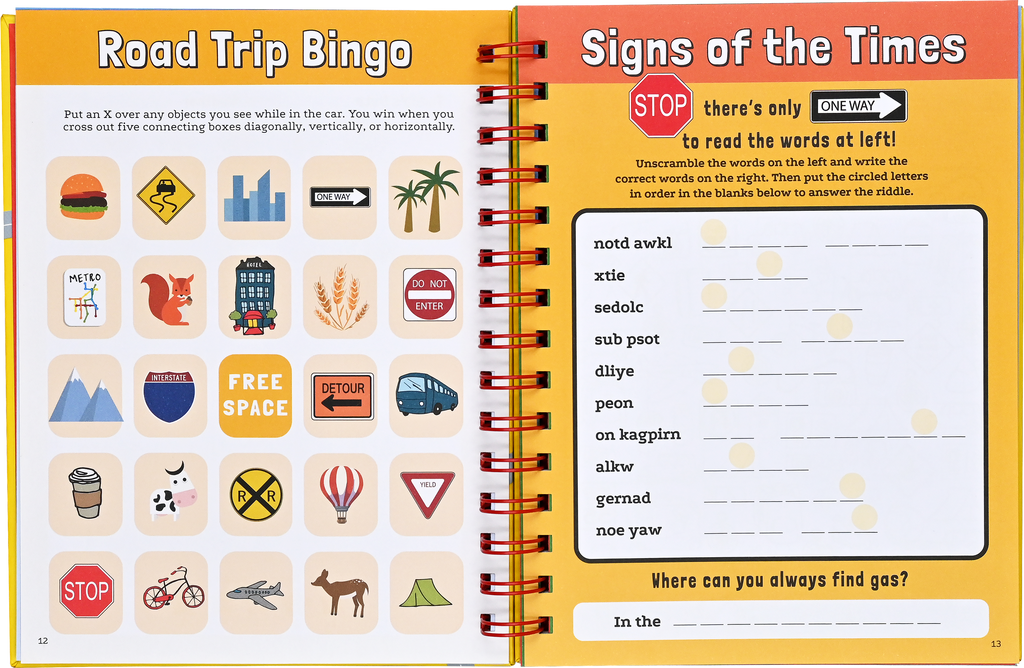 Road Trip Activity Quest!