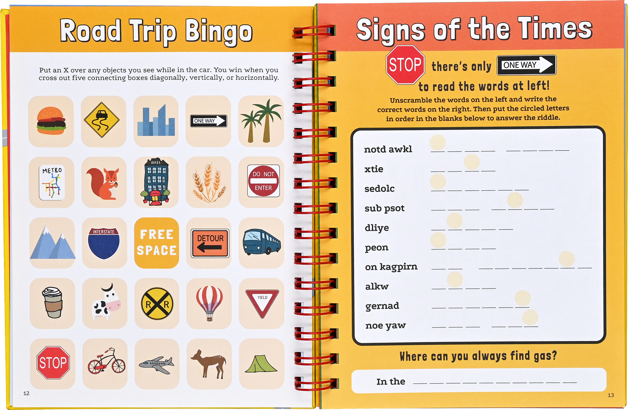 Road Trip Activity Quest!