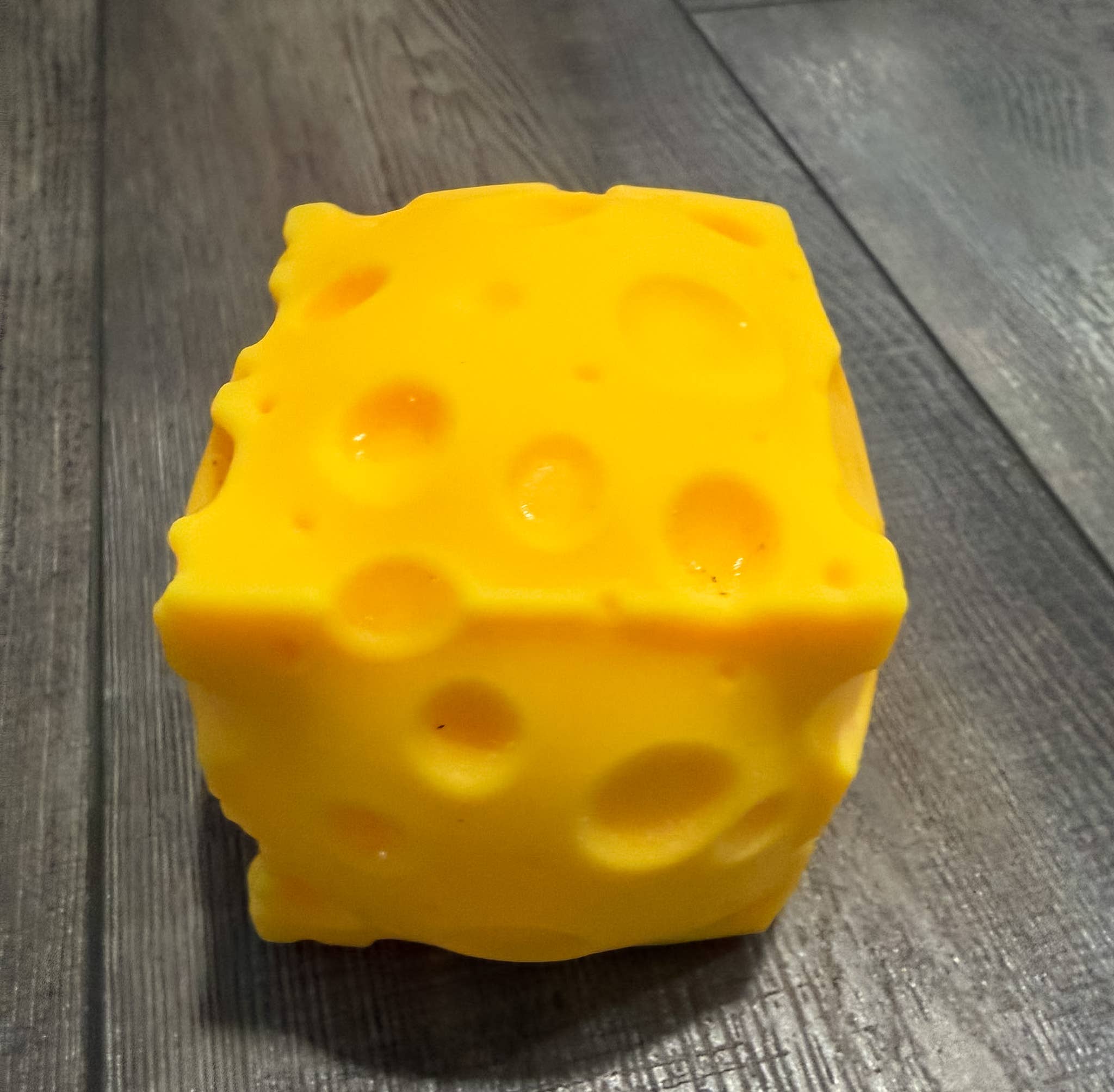 Squishy Cube of Cheddar