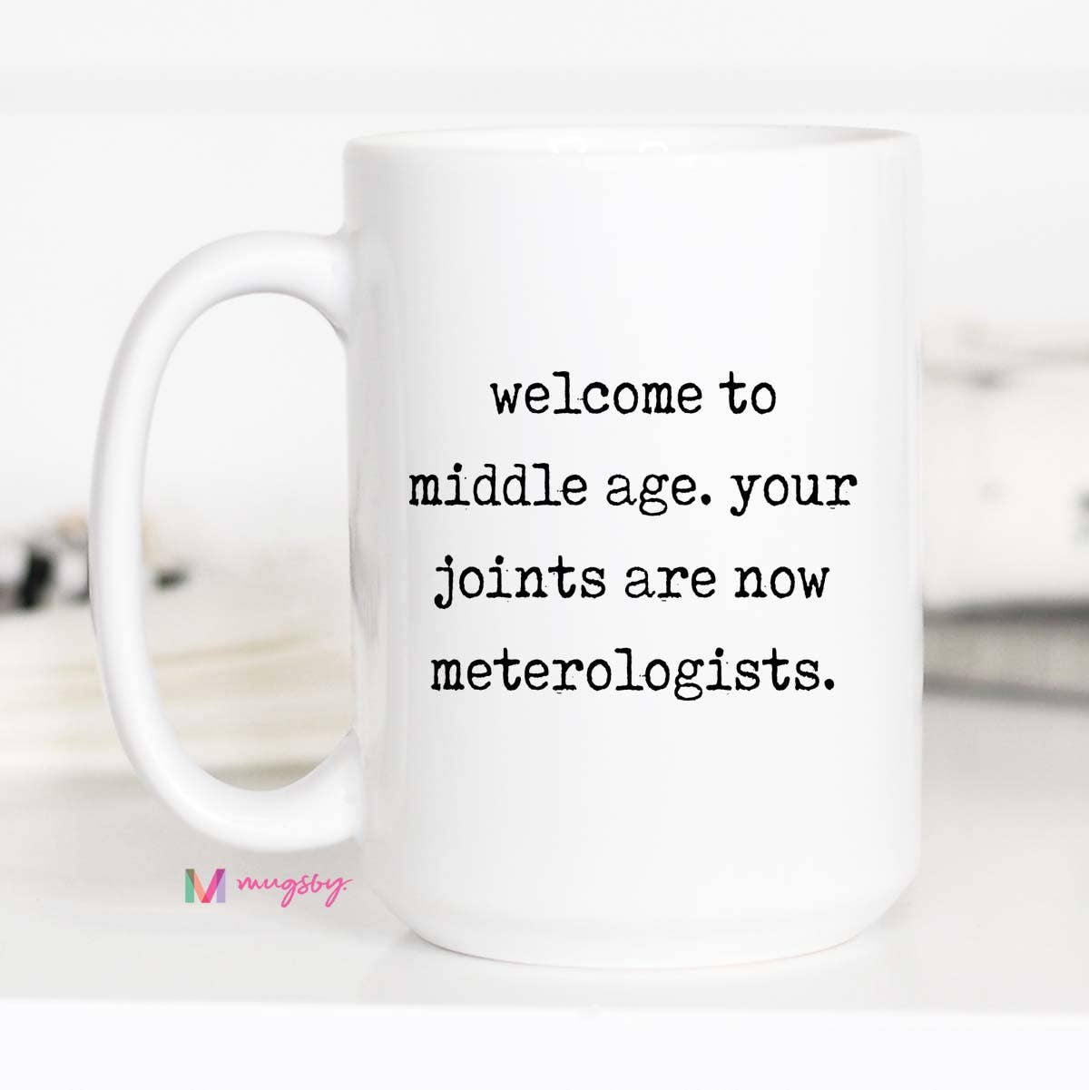 Welcome to Middle Age Humor Mug