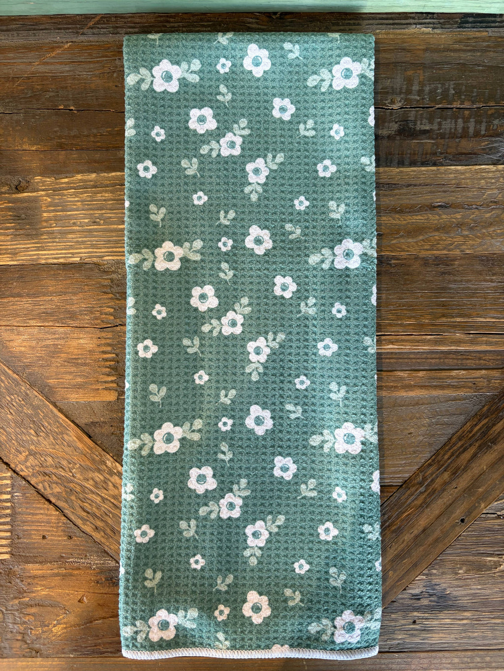 Secret Garden Double-Sided Tea Towel - Recycled Microfiber
