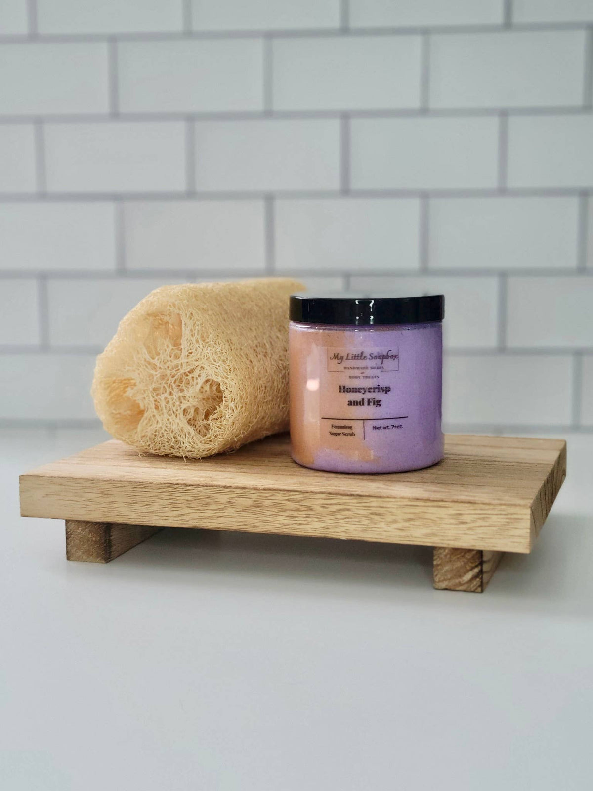 Honeycrisp and Fig Foaming Sugar Scrub