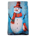 Winter Wonderland Snowman Tea Towel