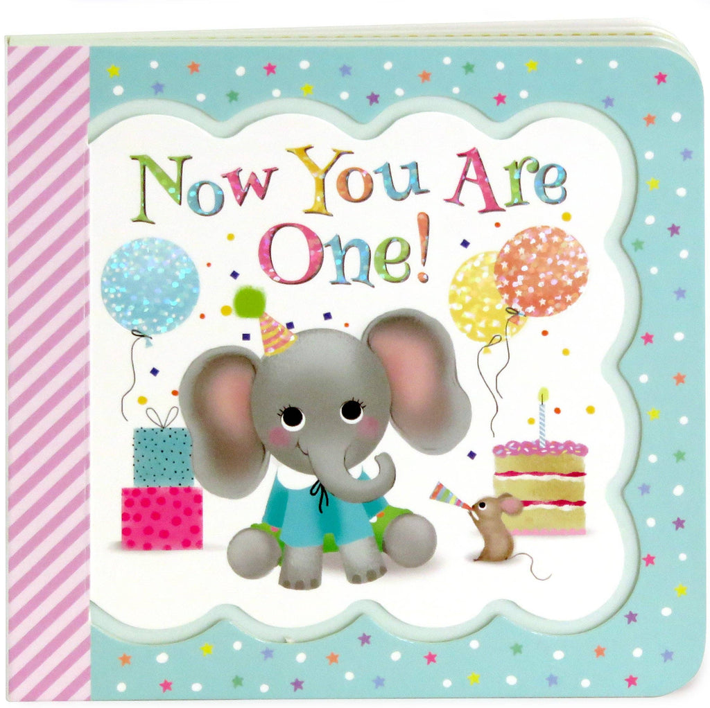 Now You Are One Keepsake Board Book Birthday Card