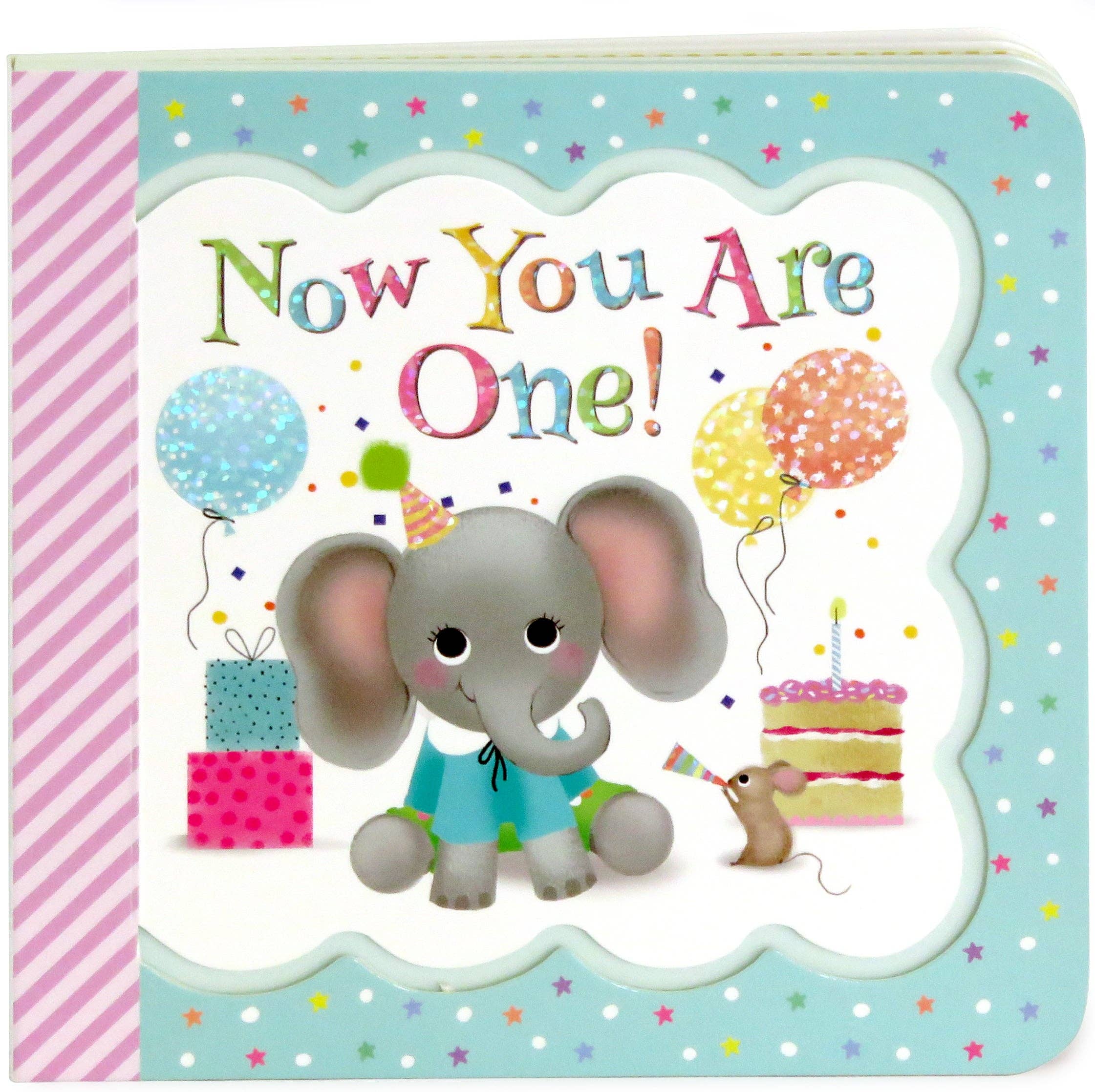 Now You Are One Keepsake Board Book Birthday Card
