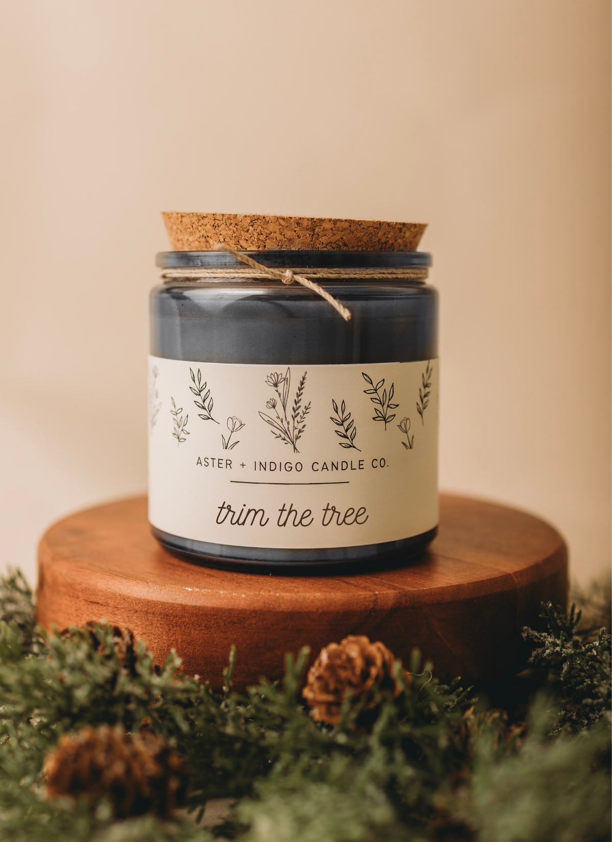 Trim the Tree Candle