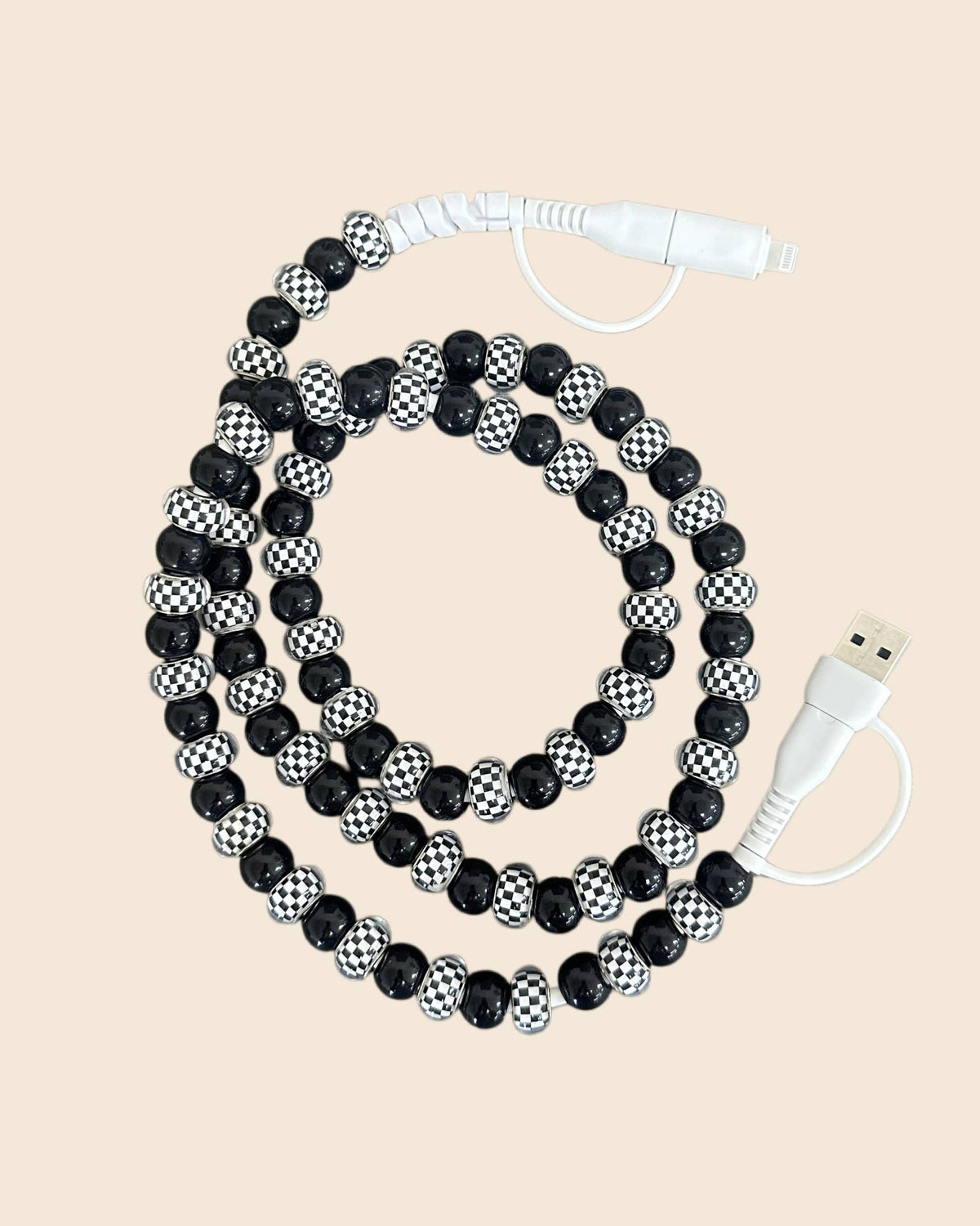 Beaded 4-In-1 Charging Cable