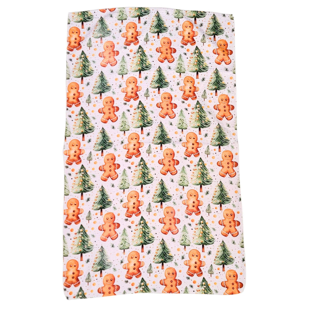 Gingerbread Man Christmas Tea Towel