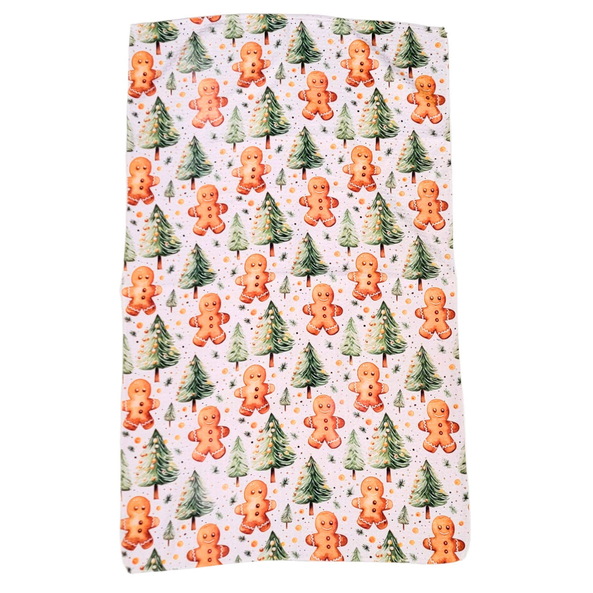 Gingerbread Man Christmas Tea Towel