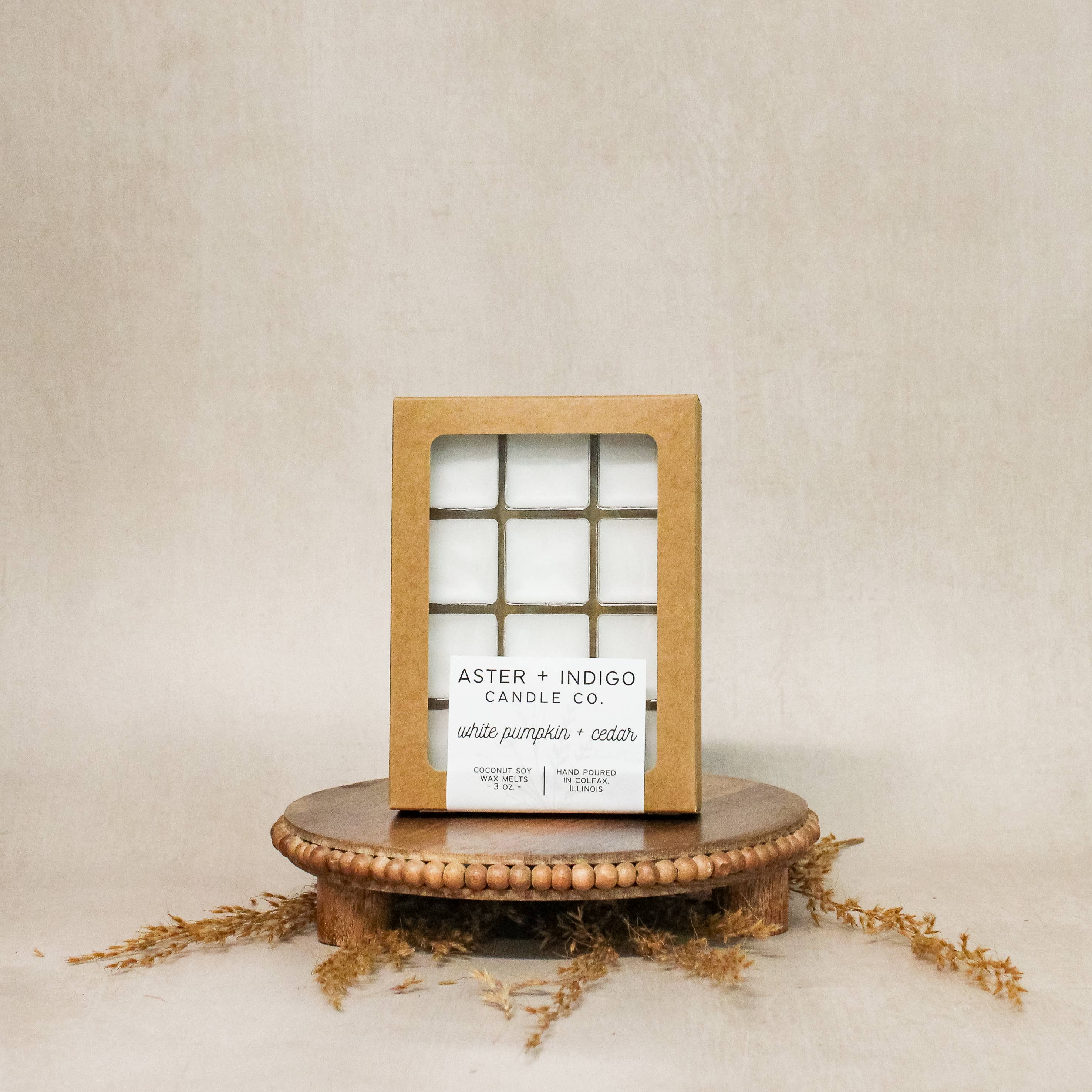 White Pumpkin + Cedar Wax Melts