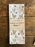 Farmhouse Chicken Double-Sided Tea Towel - Recycled Microfiber