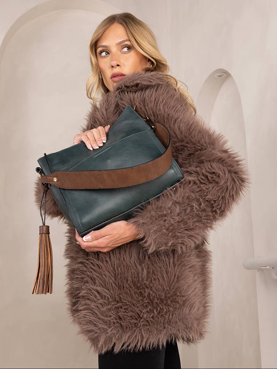 Lyla 2-in-1 Bucket Bag w/ Guitar Strap