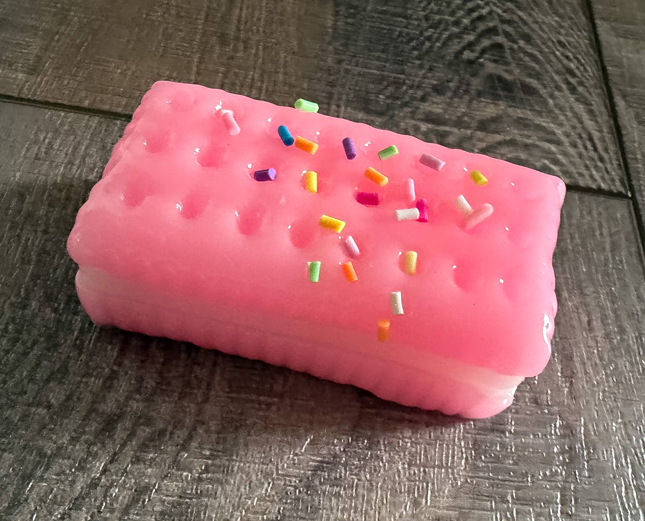 Sandwich Cookie Cracker Squishy Toy