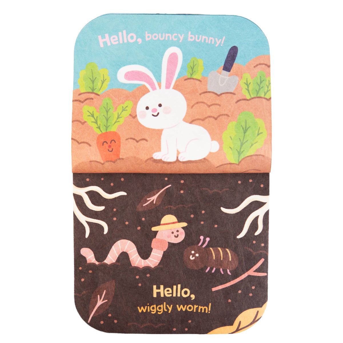 Hello Garden Tuffy Teether Book