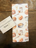 Sourdough White Tea Towel - Recycled Microfiber