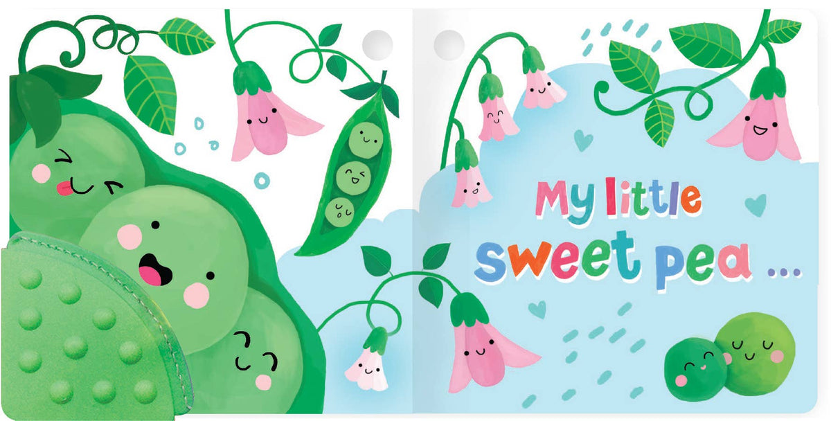 Cherry Cute Sweet Pea 2-Pack Tuffy Teether Set