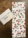 Strawberry Vines Double-Sided Tea Towel - Recycled Microfiber