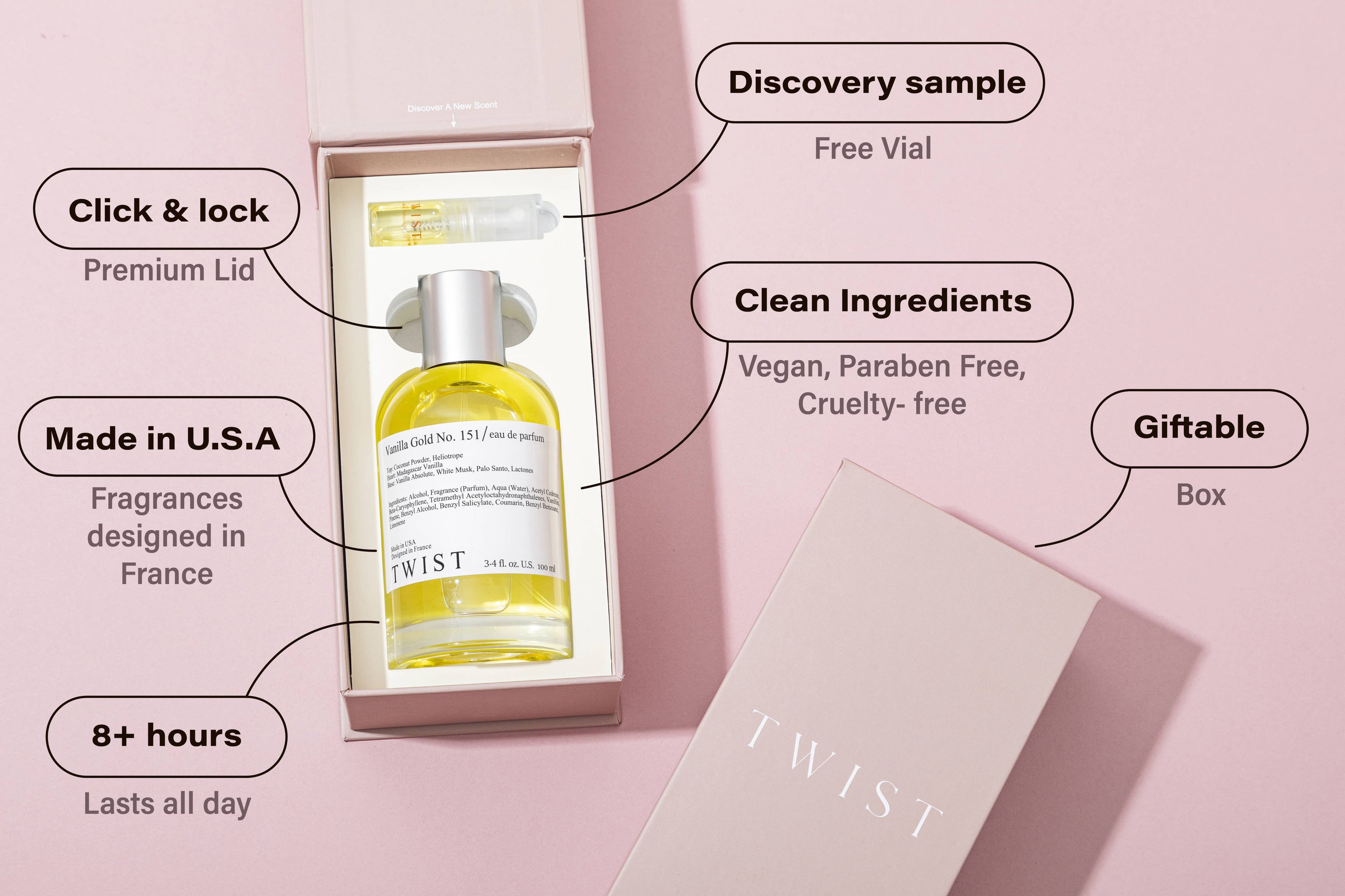 Vanilla Gold No. 151 Inspired by M. P. Vanilla Gold Perfume