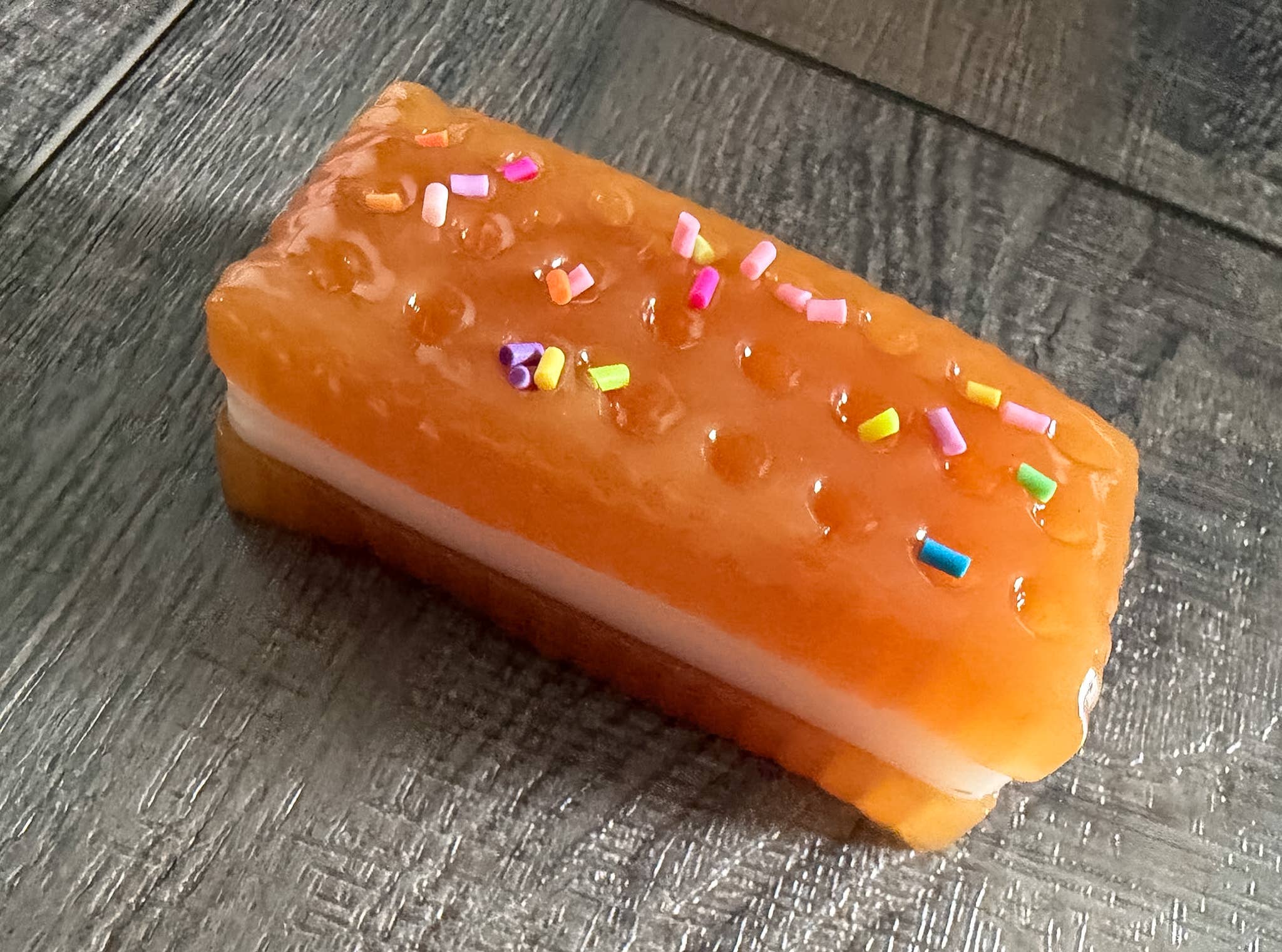 Sandwich Cookie Cracker Squishy Toy