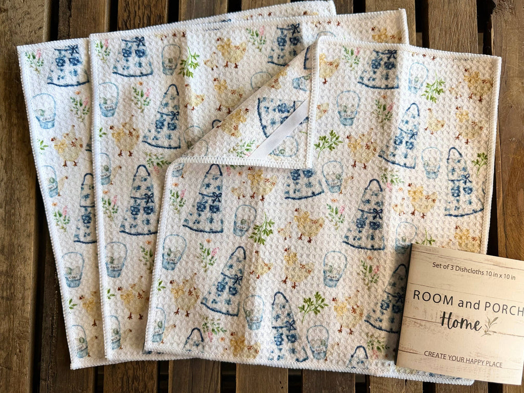 Charlottes Coop Double-Sided Dishcloth Set