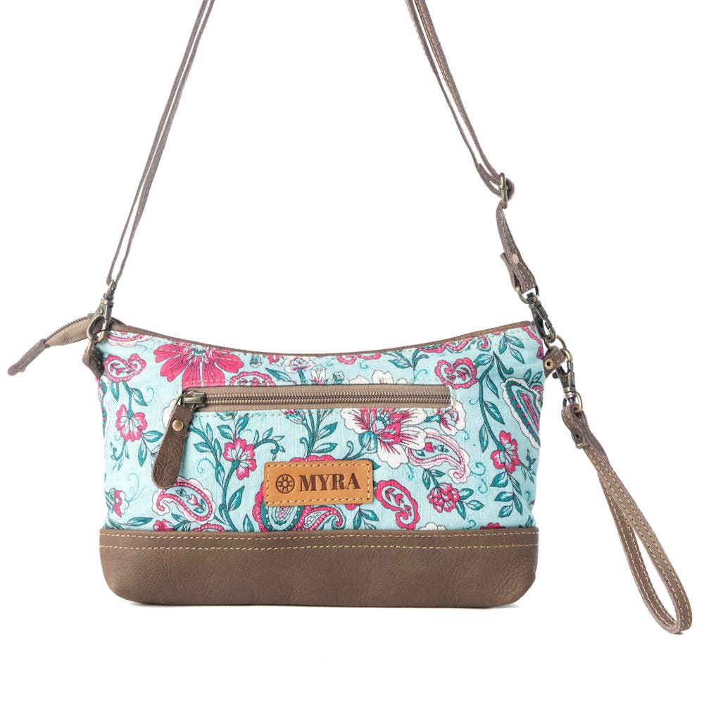 Wild Posy Crossbody Bag - Agave