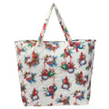 Winter Cardinals & Ornaments Quilted Tote Bag
