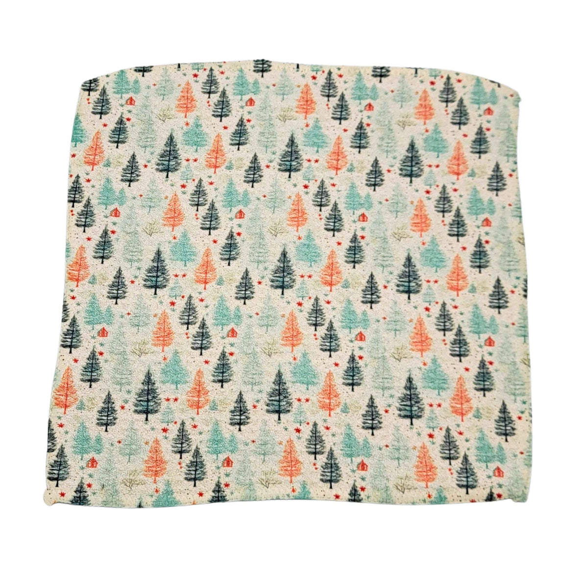Christmas Tree Patterned Dishcloth