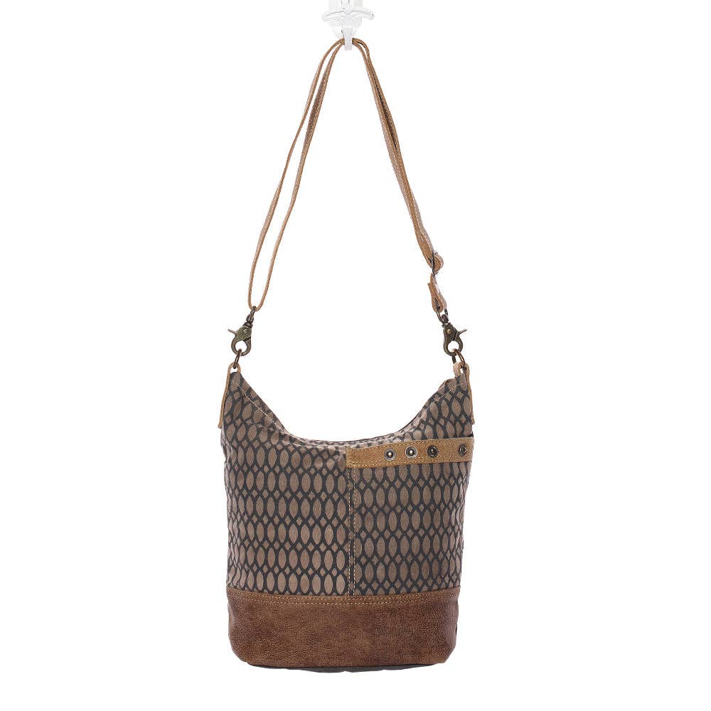 Honey Bee Print Shoulder Bag
