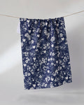Midnight Posy Tea Towel