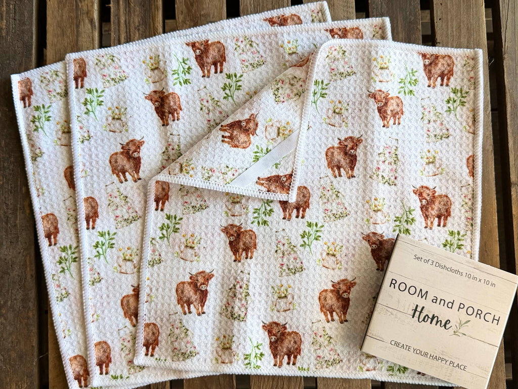 Mabels Farm Double-Sided Dishcloth Set