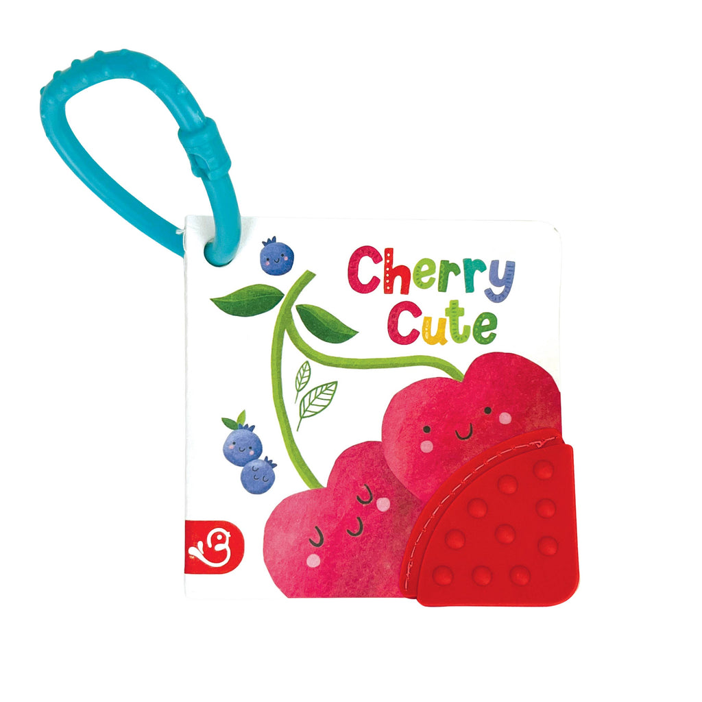 Cherry Cute Sweet Pea 2-Pack Tuffy Teether Set