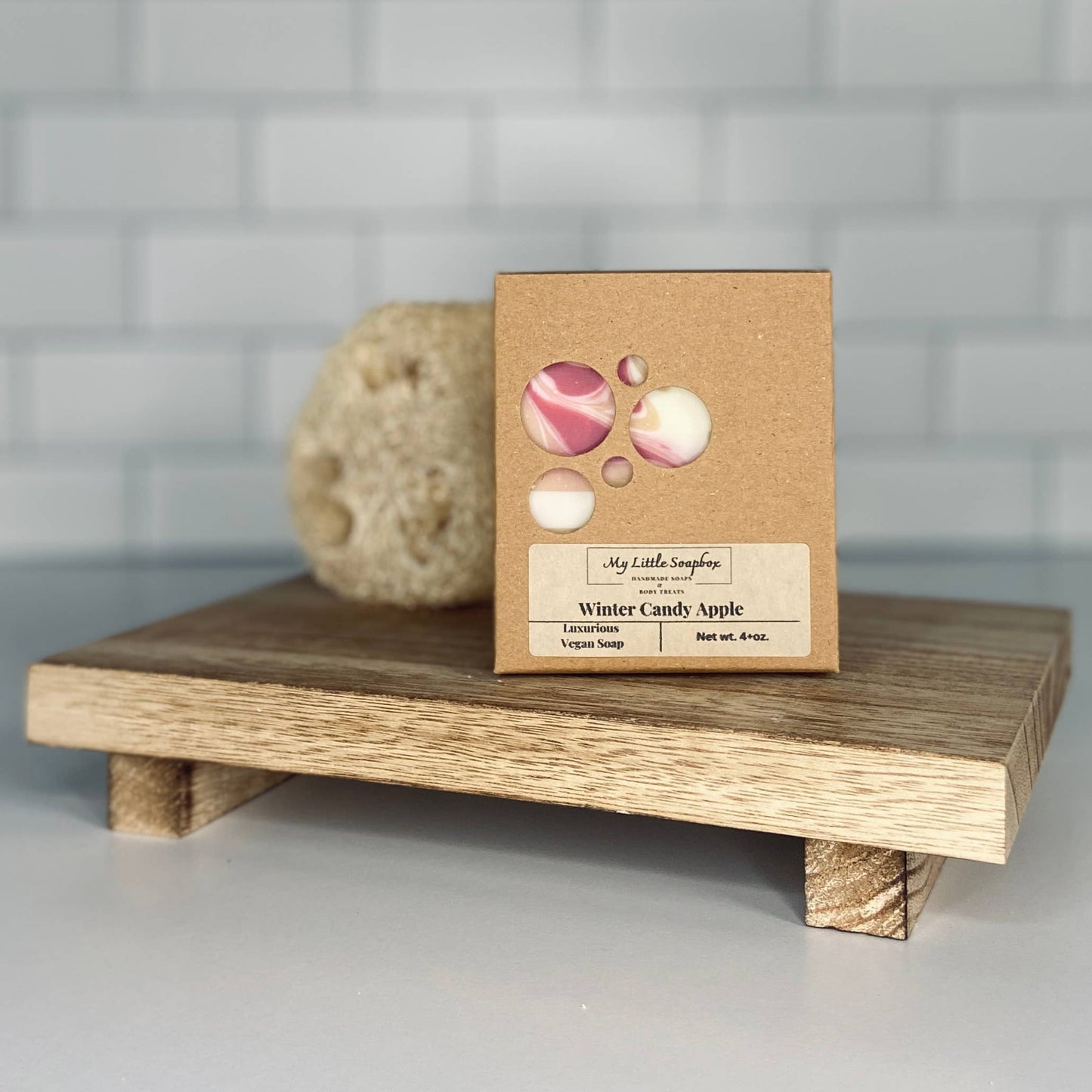 Winter Candy Apple Vegan Handmade Soap